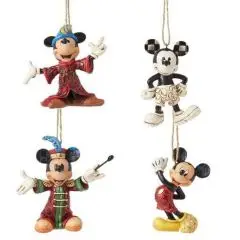Disney Figur Mickey ornamenter 4stk