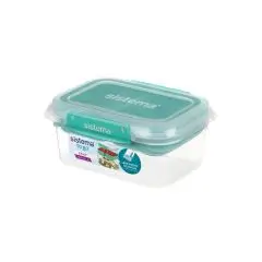 Sistema Rectangle Stax To Go madkasse 1L Aqua
