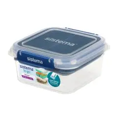 Sistema Square Stax To Go madkasse 1,15L Blå