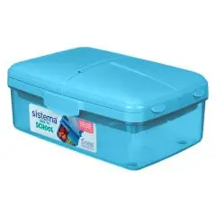 Sistema madkasse 1,5 L Slimline Quaddie BTS 2024 Blå