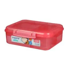 Sistema Bento Lunch madkasse 1,65 L BTS 2024 Koral Pink