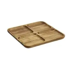 Holm Serveringsfad 30,5 x 30,5 x 2,5 cm Akacie