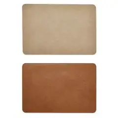 Da'core Dækkeserviet vendbar tobacco/sand