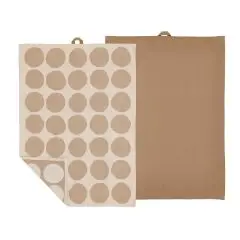 Södahl Bubbles Viskestykke 50 x 70 cm 2 stk. Warm Taupe
