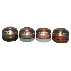 Conzept LED-stage til batteri med flamme-væge 2stk