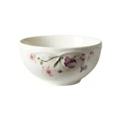 Da'core Skål Flora Ø14xH6,7 cm benporcelæn rosa