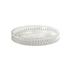 Da'core Glasplade til bloklys Ø9,8 cm klar