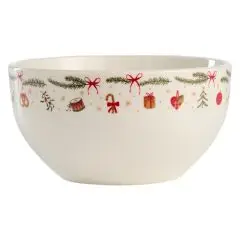 Schou Skål 14 cm med julemønster