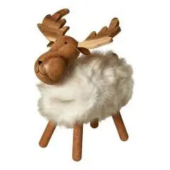 Da'core Figur Elg blød pels H21 cm