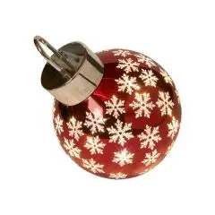 Da'core LED julekugle med stjerner Ø20 cm