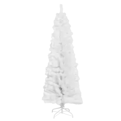 Kunstig Hvidt juletræ u/lys - H1,8m