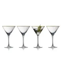 Lyngby Glas Palermo Martiniglas 25cl 4-pak