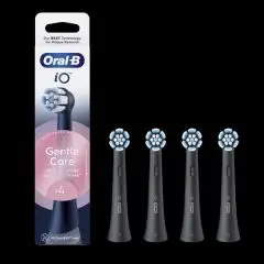 Oral-B Løse børstehoveder IO Ultimateclean sensitive 4-pak sort