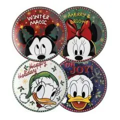 Disney Desserttallerkner 4-pak
