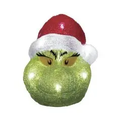 Disney Grinch hoved med lys