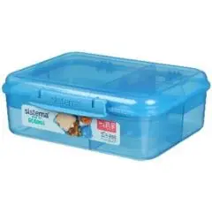 Sistema Madkasse Bento box blå