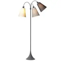 Trafik Gulvlampe gr&aring; &ndash; m/creme, lysegr&aring; og m&oslash;rkegr&aring; sk&aelig;rme