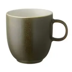 Studio Round Krus grøn/hvid 33cl.