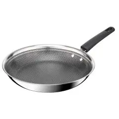 Tefal stegepande Emotion Plus Power SS Tri-Ply mesh PFTE 24 cm