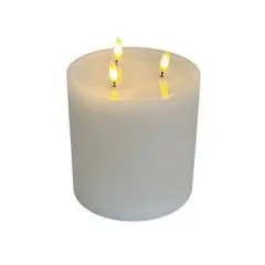 Nordic Glow Bloklys med 3 LED væger