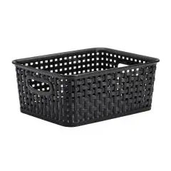 Fletkurv plast 5L Sort