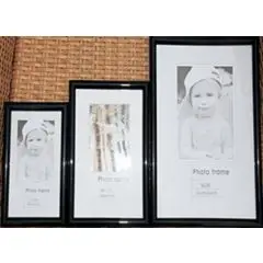 Billedramme 60x80 cm sort