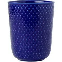 Rhombe Color Krus 33cl Mørkeblå Porcelæn