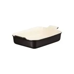 Le Creuset ovnfast fad 32 cm Sort