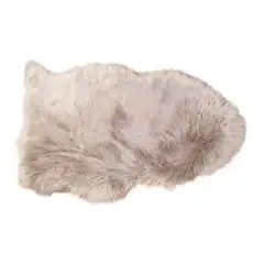 Kunstig Lammeskind - 90x60 cm Mokka