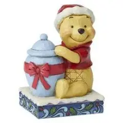 Disney Traditions Mini Plys "Holiday Hunny" figur