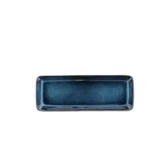 Bitz serveringsfad 38x14 cm sort/blå