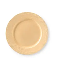 Lyngby Porcelæn Rhombe Color Middagstallerken Ø27 cm Sand