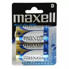 MAXELL 2 stk D batterier