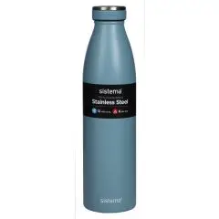 Sistema Stainless Steel drikkeflaske 750 ml - Støvet Blå
