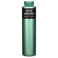 Sistema Stainless Steel drikkeflaske 600 ml Grøn