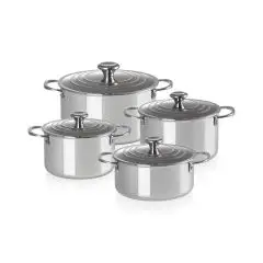 Le Creuset 3-Ply grydesæt m. 8 dele