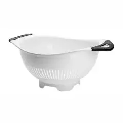 Dørslag de luxe med gummi hvid