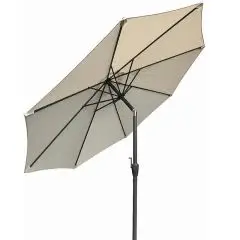 Madrid parasol Ø2 m alu natur