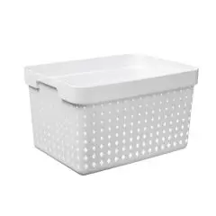 Seoul kurv stor hvid