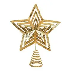 Star Collection topstjerne "guld"