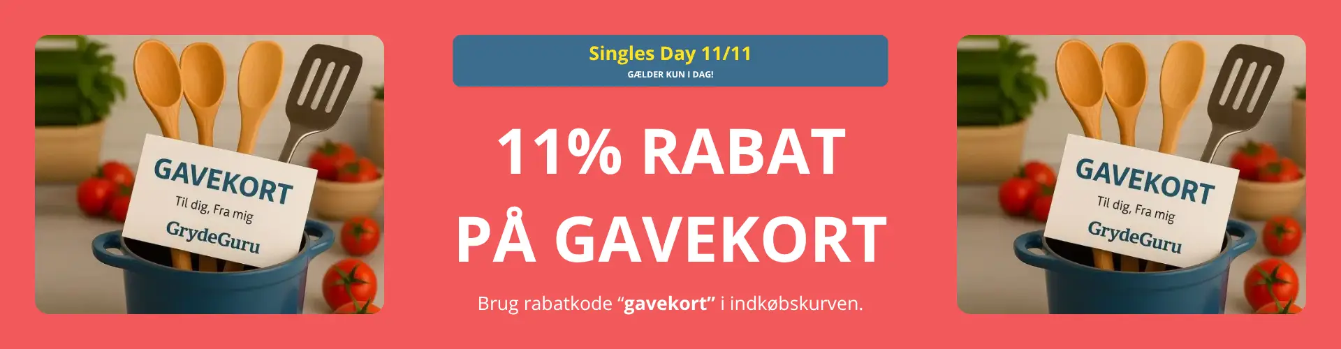 Singles Day tilbud p&aring; GrydeGuru